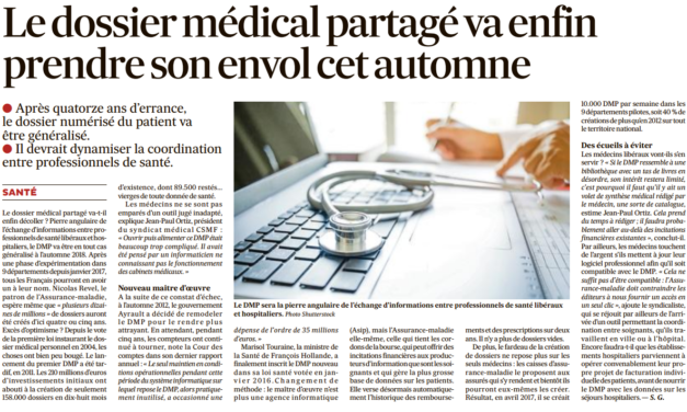 Le Dossier médical partagé va enfin prendre son envol cet automne