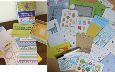 Dessins et Gribouillages, fiches nettoyables